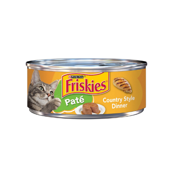 Friskies Pate With Country Style Dinner Friskies Pate With Country Style Dinner